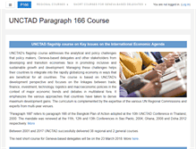 Tablet Screenshot of p166.unctad.org