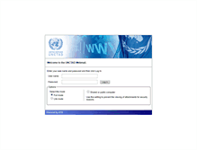 Tablet Screenshot of mail.unctad.org